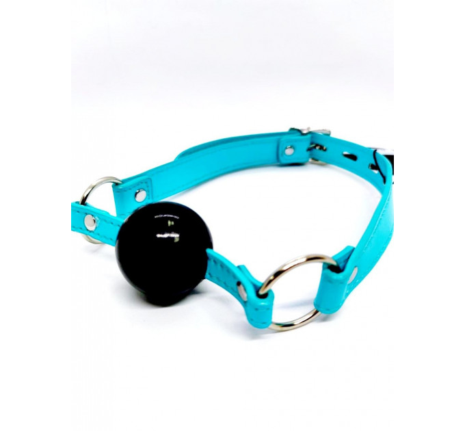 Кляп DS Fetish Ball gag blue