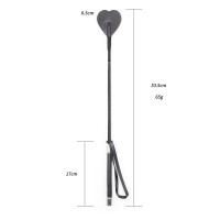 Стек серце DS Fetish Whip heart black