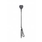 Стек сердце DS Fetish Whip heart black