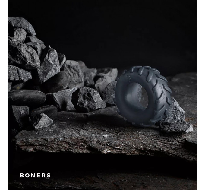 Кільце ерекційне Boners Tire Cock Ring - Grey