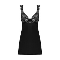 Комплект Пеньюар и трусики Donna Dream babydoll, черный, XS/S