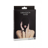 Маска з отворами для рота та очей OUCH Subversion Mask - Black
