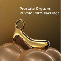 Массажер простаты Sevanda Woodpecker Massager, металлический, золотой