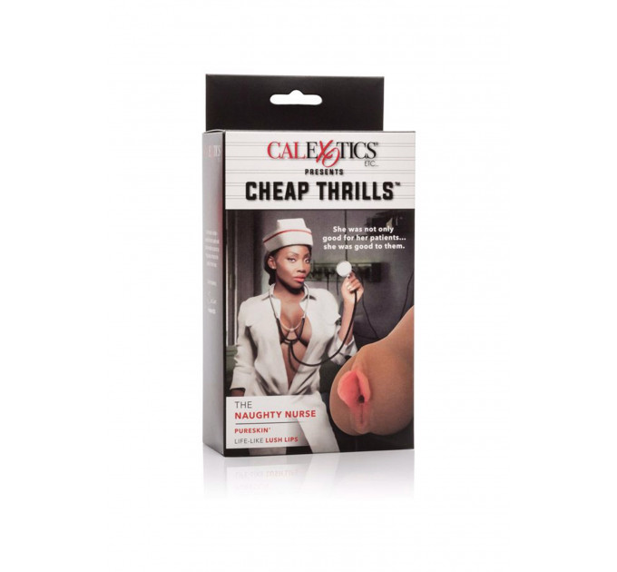 Мастурбатор Вагина реалистичный CalExotics Cheap Thrills Naughty Nurse, мулатка
