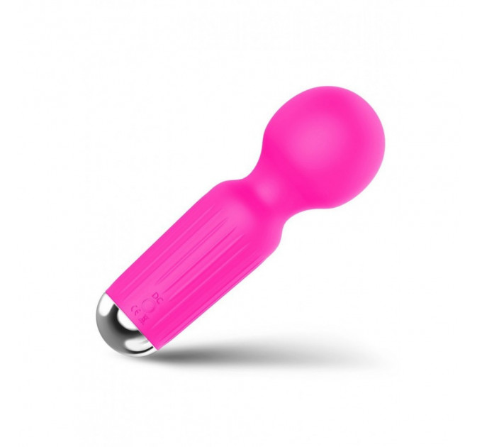 Мини-Вибратор для клитора розовый Rechargeable Mini Masager USB 20 Functions