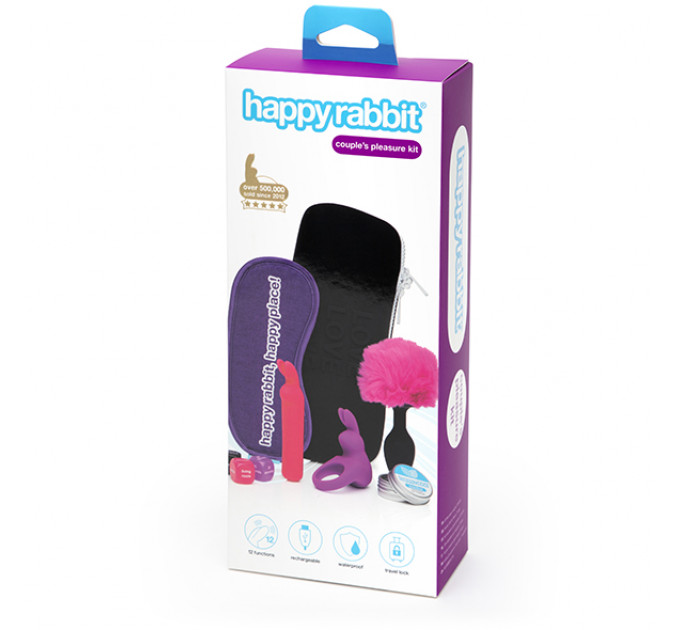 Набір секс іграшок Happy Rabbit Couple's Pleasure Kit (7 Piece)