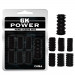 Насадка на пеніс із відкритою головкою Chisa GK Power, чорна, 1 шт