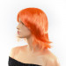 Парик каре с челкой Fetish Hair, оранжевый, 25 см
