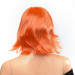 Парик каре с челкой Fetish Hair, оранжевый, 25 см