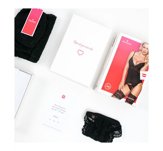 Комплект Obsessive Agatya S/M