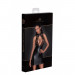 Платье виниловое Noir Handmade Short dress with powerwetlook skirt and tulle top S