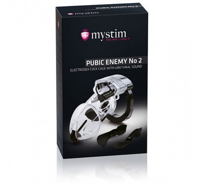Пояс верности с электростимуляцией Mystim Pubic Enemy No. 2