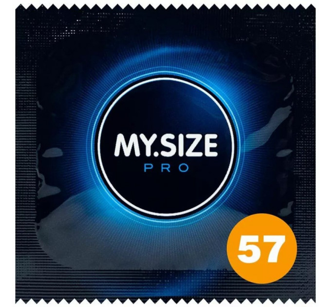 Презервативи ультратонкі латексні My.Size Regular 57 мм (ціна за упаковку, 3 шт.)