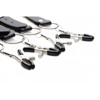 Розширювач статевих губ Spread Labia Spreader Straps with Clamps