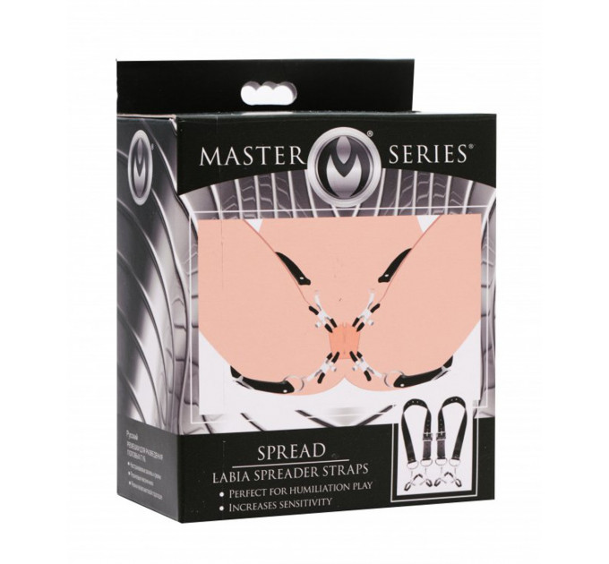 Расширитель половых губ Spread Labia Spreader Straps with Clamps