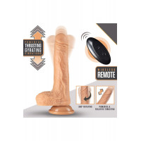 Реалістичний вібратор із пультом DR. SKIN SILICONE DR. GREY 7 INCH THRUSTING