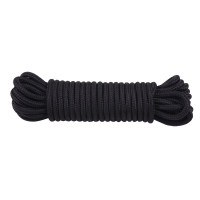 Мотузка для бондажу та шибарі Chisa Hi-Basic Mini Silk Rope Cotton чорна, 10 м