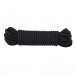 Веревка для бондажа и шибари Chisa Hi-Basic Mini Silk Rope Cotton черная, 10 м