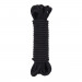 Веревка для бондажа и шибари Chisa Hi-Basic Mini Silk Rope Cotton черная, 10 м
