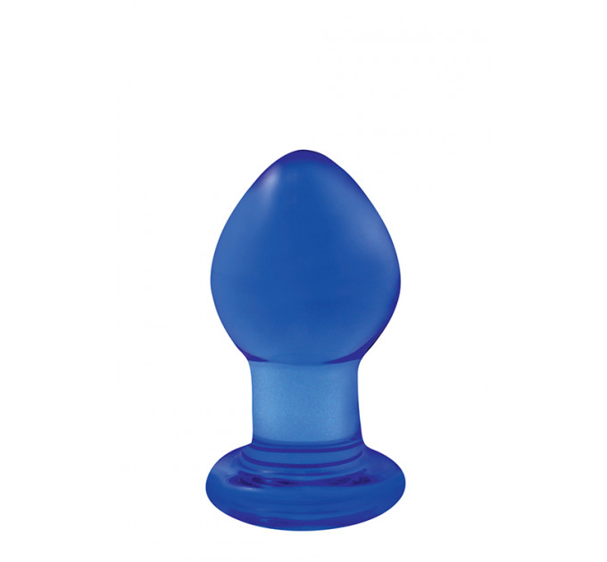 Стеклянная пробка NS Novelties CRYSTAL SMALL BLUE