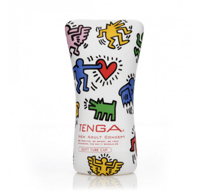 Мастурбатор Tenga Keith Haring Soft Tube Cup 15,5 x 6,9 см