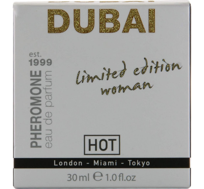 Туалетна вода для жінок HOT Dubai Limited Edition, з феромонами, 30 мл