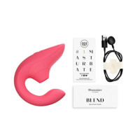 Стимулятор точки G та клітора Womanizer Blend Rose вакуум і вібрація, ніжно-рожевий