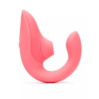 Стимулятор точки G та клітора Womanizer Blend Rose вакуум і вібрація, ніжно-рожевий