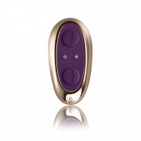 Вібратор для пар ROCKS-OFF-COCKTAIL DUAL MOTORED COUPLES TOY BURGUND