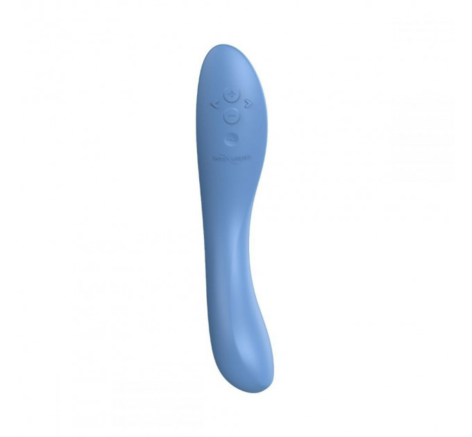 Вибратор для точки G Rave 2 We-Vibe, силиконовый, синий, 19.3 х 3 см
