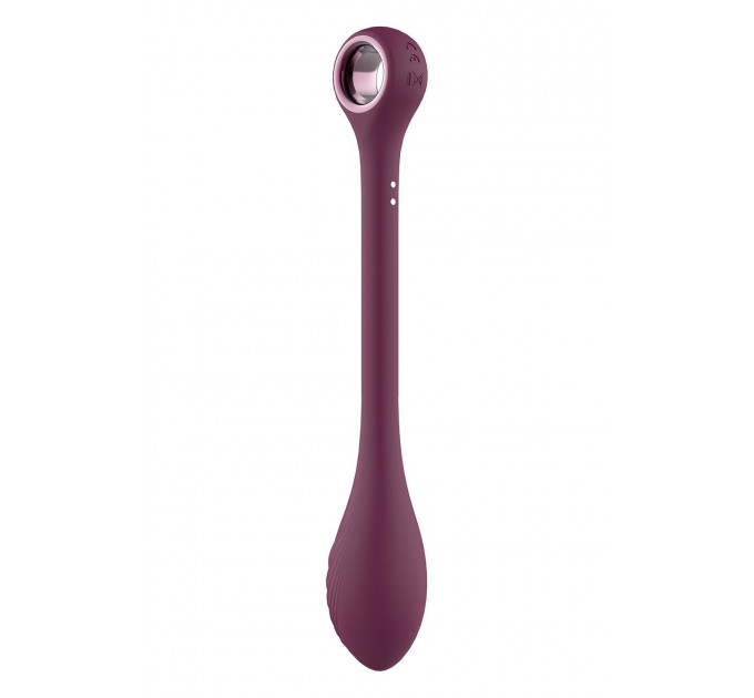 Вибратор для точки G регулируемый DreamToys Glam, фиолетовый