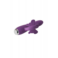 Вібратор-кролик у вигляді Метелики Dream Toys Flirts Butterfly, фіолетовий, 17 х 3 см
