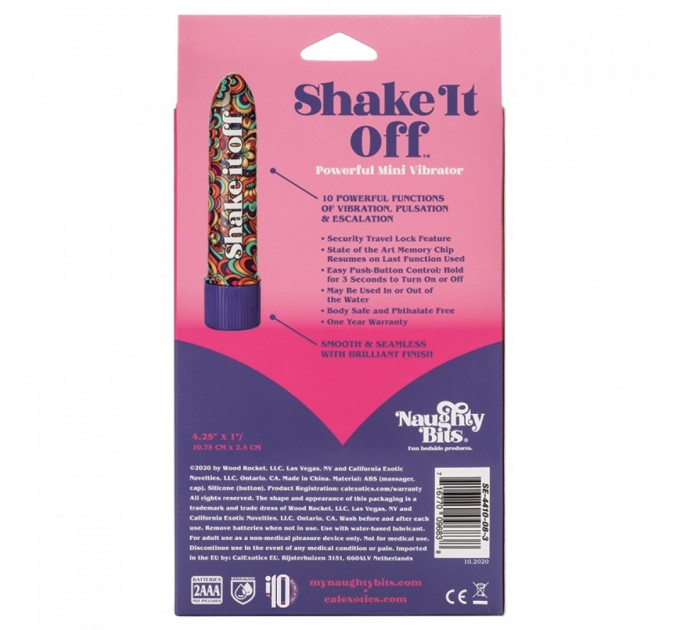 Вибратор Shake It Off Mini Vibrator
