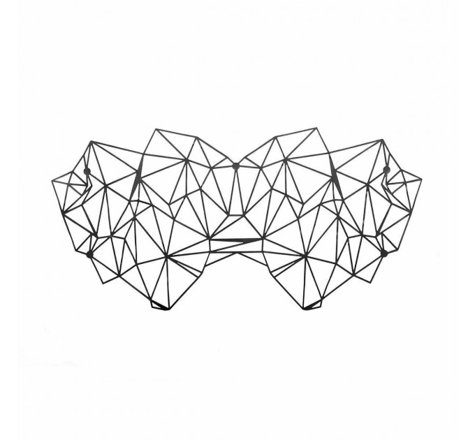 Вінілова маска на наклейках Bijoux Indiscrets