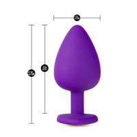 Анальна пробка TEMPTASIA BLING PLUG LARGE PURPLE