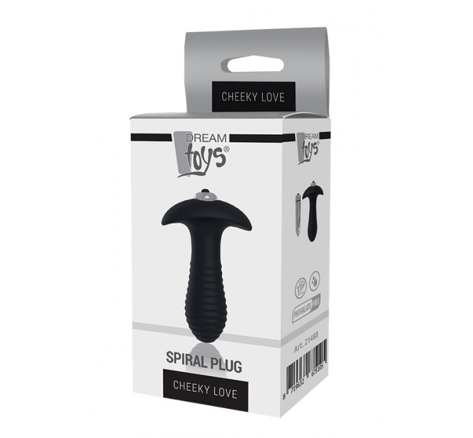 Анальная пробка CHEEKY LOVE SINGLE SPEED SPIRAL PLUG