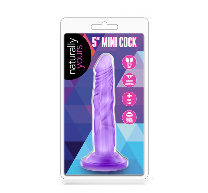 Фаллоимитатор NATURALLY YOURS 5INCH MINI COCK PURPLE