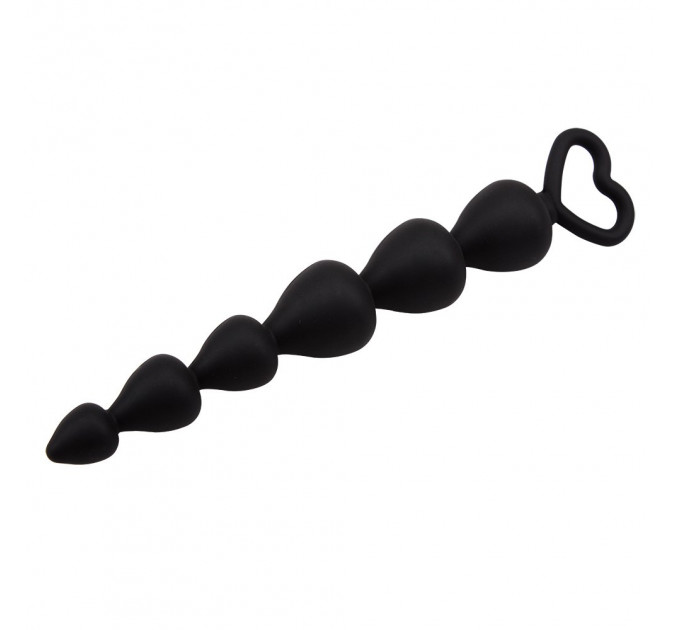 Анальная елочка сердечки Chisa Elite Lover's Beads 17см /2,5см