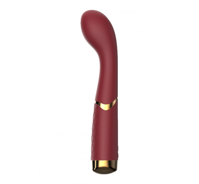 Вибратор для точки G Dream toys Romance Lucy, марсаловый, 19.5 х 3.8 см