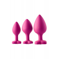 Набор анальных пробок Dream Toys FLIRTS PINK