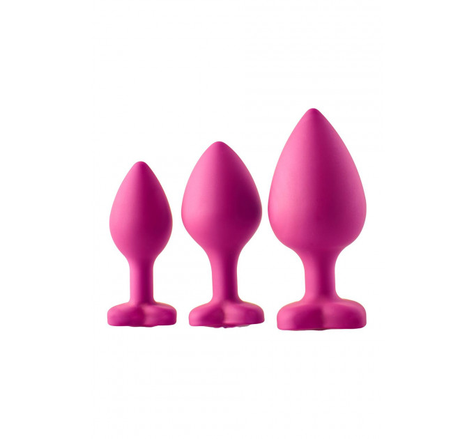 Набор анальных пробок Dream Toys FLIRTS PINK
