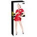 Костюм медсестры красный виниловый Black Level Vinyl Nurse 2 предмета, M