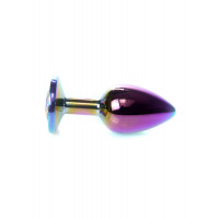 Анальна пробка з каменем Boss Series , Plug-Jewellery Multicolour PLUG- Clear