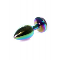 Анальна пробка з каменем Boss Series , Plug-Jewellery Multicolour PLUG- Clear
