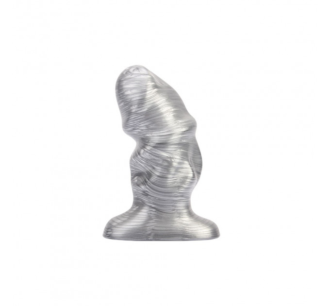 Анальна пробка Chisa Dark Muscle Petite Yucie, сріблястий, L