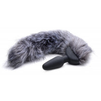 Анальна пробка хвостик із вібрацією Tailz Vibrating Anal Plug With Tail - Fox