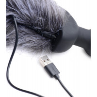 Анальна пробка хвостик із вібрацією Tailz Vibrating Anal Plug With Tail - Fox