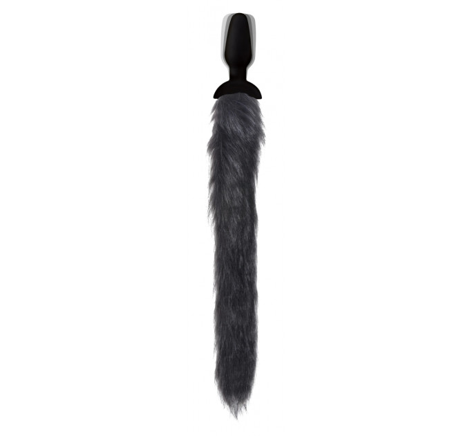 Анальная пробка хвостик с вибрацией Tailz Vibrating Anal Plug With Tail - Fox