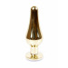 Анальная пробка с розовым камнем Plug-Jewellery Gold BUTT PLUG- Pink