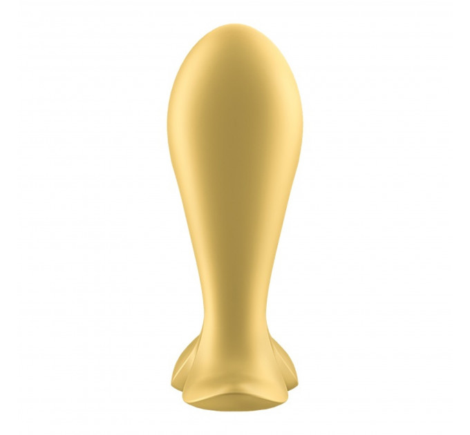 Анальная смарт-пробка с вибрацией Satisfyer Intensity Plug, золотой